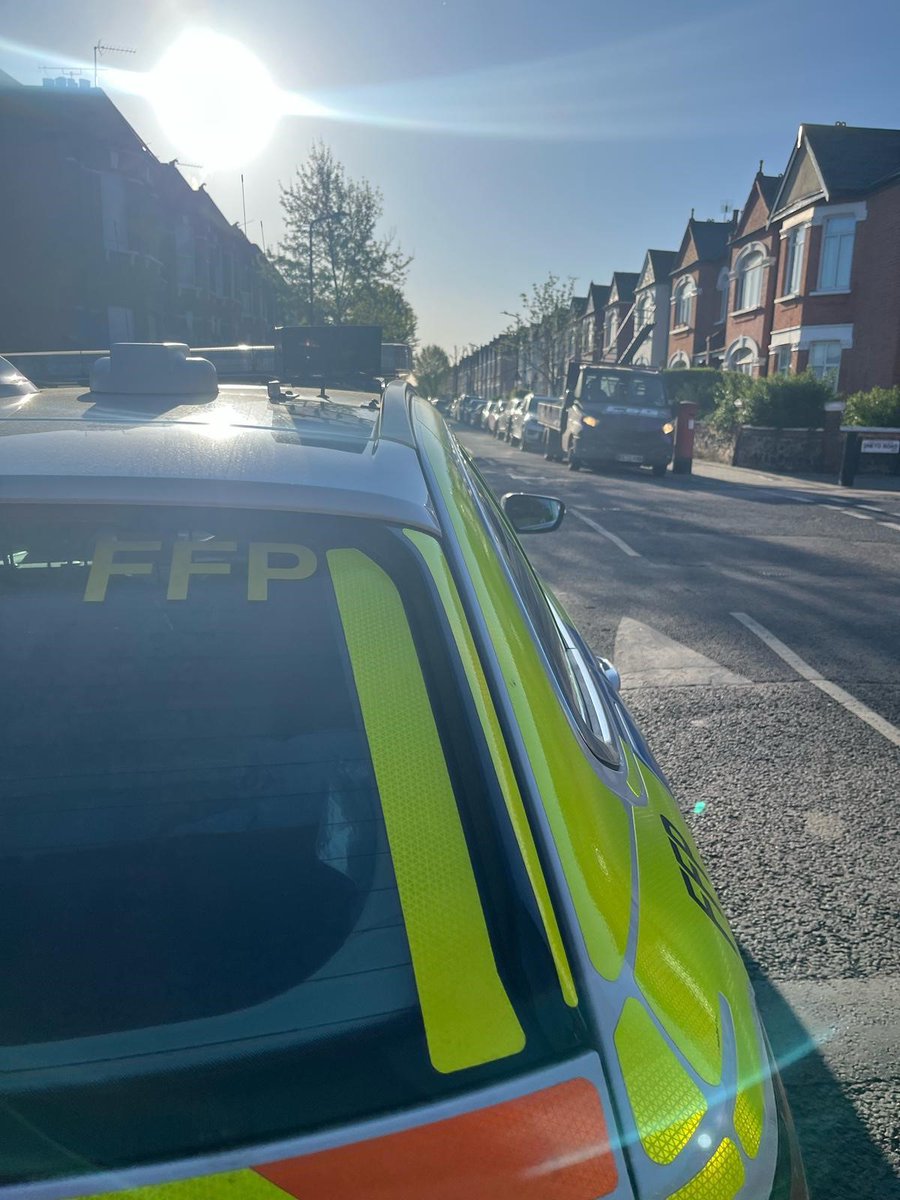 Officers from Kilburn and Cricklewood had an early start this morning for an arrest enquiry which was successful. #spaceforone #OpTerminos