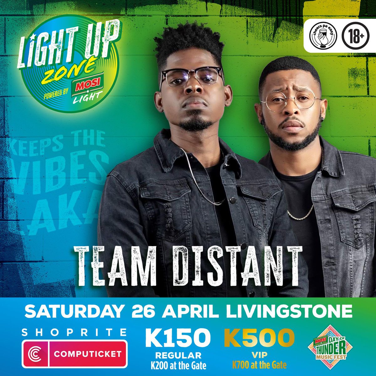 Team Distant (@teamdistant) on Twitter photo Taking The BW Flag ๐ง๐ผ To Zambia๐ฟ๐ฒโ๏ธโ๏ธ .
#livingstone 
Meet Us At The Light Up Zone ๐ฅ๐ฅ, We Can't Wait To See You. ๐.
#MDOT25 #LetsThunderTogether #FlyZambia๐ฟ๐ฒ #MosiPremimLager Taking The BW Flag ๐ง๐ผ To Zambia๐ฟ๐ฒโ๏ธโ๏ธ .
#livingstone 
Meet Us At The Light Up Zone ๐ฅ๐ฅ, We Can't Wait To See You. ๐.
#MDOT25 #LetsThunderTogether #FlyZambia๐ฟ๐ฒ #MosiPremimLager