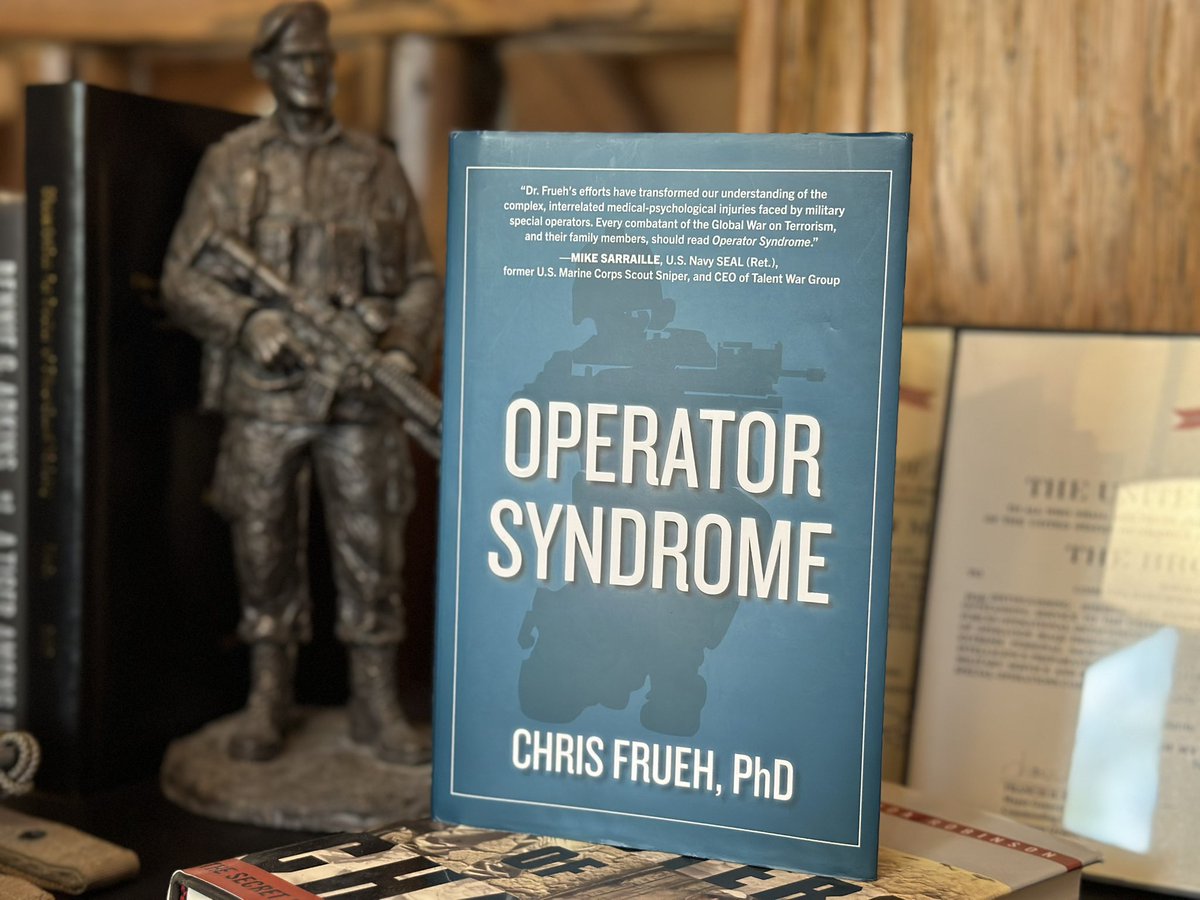 richedavis's tweet image. From my blog, the informal book review on Operator Syndrome by Dr. Chris Frueh.

#OperatorSyndrome #allostaticload #specialoperations #healthcare #mentalhealth #spiritualwellness 

richedavis.com/book-review-op…
