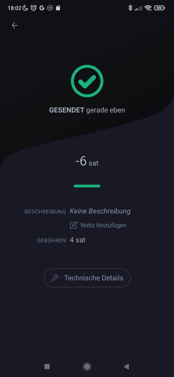 Schnuartz's tweet photo. Kann mir bitte jemand sagen warum Lightning in Self Custody soo teuer ist?
Das ist eine Fee von 40% von @PhoenixWallet zu Phönix.
Korregiert gerne, aber eigentlich müsste auf dem Transaktionspfad nur der Node von Phönix als Mittelsmann sein.
Sieht nicht nach #zeroBaseFee aus😬 https://t.co/F74W23qrag