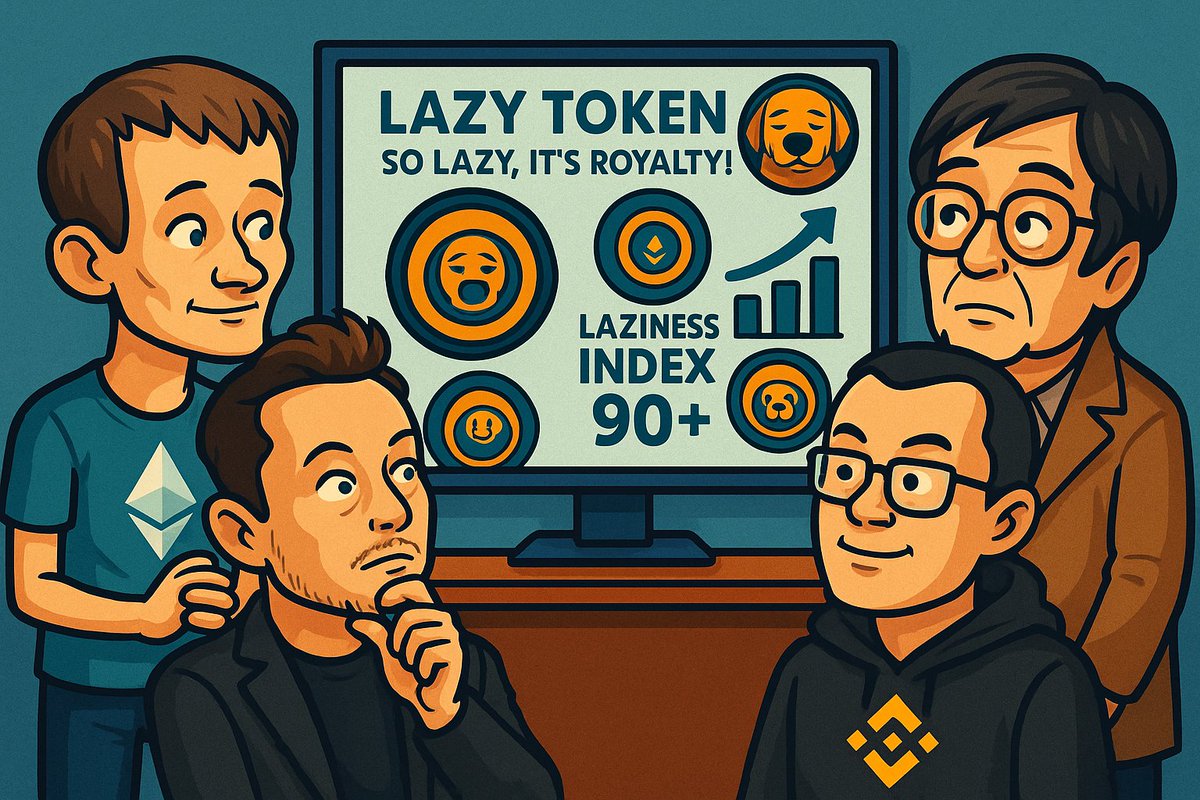 TechVVV's tweet photo. @LazyTokenLZY #LazyToken #LazyMemeContest
#meme #Crypto @LazyTokenLZY https://t.co/W3sw7g9tPk