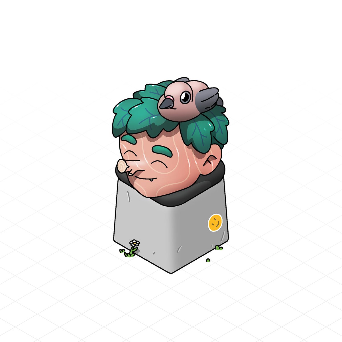 Welcome <a href="/WoodiesOfficial/">Woodies</a> 💚

Added my #1579 because I'm a birdwatcher and I like that he has a Dove on his head ☺️