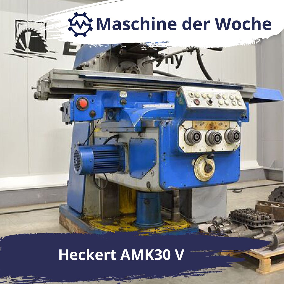 ⚙⚙⚙ Maschine der Woche ⚙⚙⚙
Die robuste Universal-Fräs- &amp; Bohrmaschine überzeugt mit 28–1400 U/min, mechanischem Tischvorschub &amp; verstellbarem Kopf. Ideal für präzise Bearbeitung – auch bei komplexeren Fräsaufgaben.
👉 maschinensucher.de/heckert-amk30/… #maschinensucher