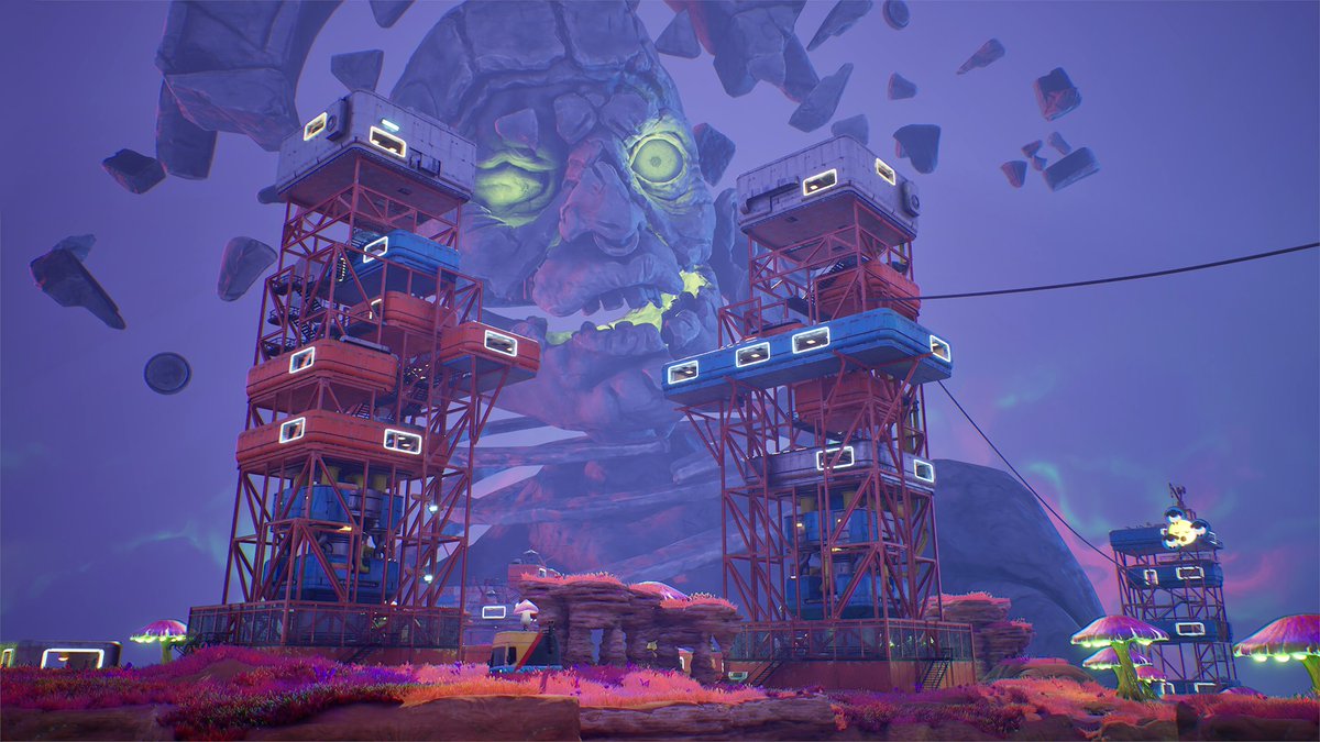 UEFN environment that I had a chance to work on with <a href="/yumebauinc/">YumeBau inc.</a> 
Available on UEFN: [DEATHMATCH] DEUS MANUS 9664-9068-6157 by yumebau - Fortnite Creative Map Code - Fortnite.GG

#Fortnite #FortniteArt #uefn #environment #games #blender3d #ue5 #stylized #3d