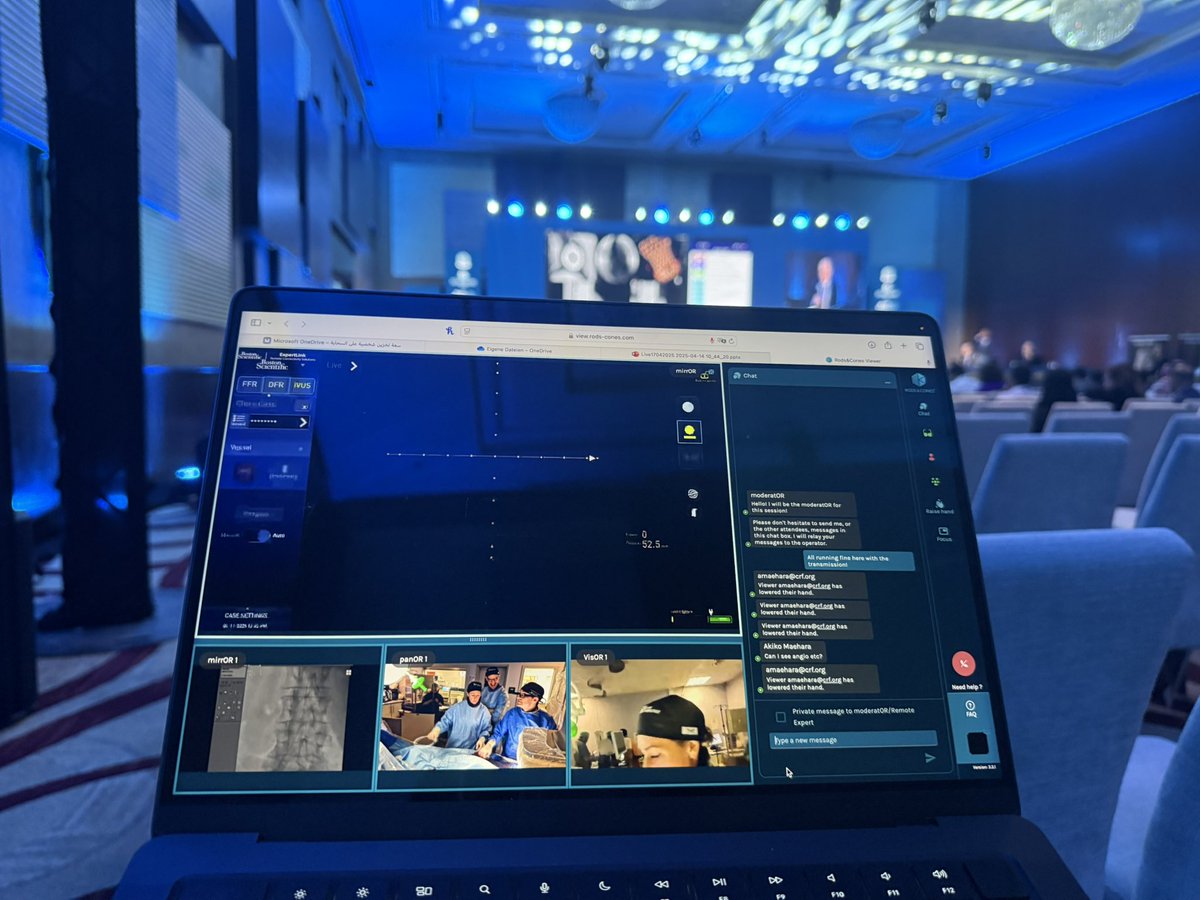 Erik Rafflenbeul (@kardiologiehh) on Twitter photo Getting ready for the #LiveCase from 🇧🇪
at #TCTMiddleEast2025
🎯#ModernPCI with HD-#IVUS and <a href="/cones_rods/">rods&cones</a> #smartglasses
<a href="/MaeharaAkiko/">Akiko Maehara</a> <a href="/AlanaziNouf1/">Dr. Nouf Alanazi</a> <a href="/kalazizimd/">Karim Al-Azizi, MD</a> and a great panel
<a href="/mirvatalasnag/">MIЯVΛƬ #IC</a> <a href="/drptca/">Khaled AlShaibi</a> <a href="/AlkashkariWail/">Wail AlkashkariFSCAI,FPICSوائل القشقرى🇸🇦🇨🇦🇺🇲</a> <a href="/kfaraidy/">Dr.Khalid Al Faraidyالدكتور خالد الفرائضي</a> <a href="/mmamas1973/">Mamas A. Mamas</a> <a href="/crfheart/">Cardiovascular Research Foundation</a> <a href="/TCTConference/">TCT Conference</a> <a href="/TCT_ME_/">TCTME+</a> Getting ready for the #LiveCase from 🇧🇪
at #TCTMiddleEast2025
🎯#ModernPCI with HD-#IVUS and <a href="/cones_rods/">rods&cones</a> #smartglasses
<a href="/MaeharaAkiko/">Akiko Maehara</a> <a href="/AlanaziNouf1/">Dr. Nouf Alanazi</a> <a href="/kalazizimd/">Karim Al-Azizi, MD</a> and a great panel
<a href="/mirvatalasnag/">MIЯVΛƬ #IC</a> <a href="/drptca/">Khaled AlShaibi</a> <a href="/AlkashkariWail/">Wail AlkashkariFSCAI,FPICSوائل القشقرى🇸🇦🇨🇦🇺🇲</a> <a href="/kfaraidy/">Dr.Khalid Al Faraidyالدكتور خالد الفرائضي</a> <a href="/mmamas1973/">Mamas A. Mamas</a> <a href="/crfheart/">Cardiovascular Research Foundation</a> <a href="/TCTConference/">TCT Conference</a> <a href="/TCT_ME_/">TCTME+</a>
