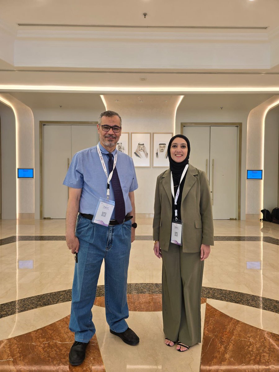 Congratulations <a href="/dr_sarwani/">Nada Sarwani</a> from  Bahrain who is running airway workshops at Bahrain Conference . She completed her @COAIrl Airway Felliwship with me <a href="/SJ_ACC/">SJACC</a> . Sorry to miss!
<a href="/NabilShallik/">Nabil Shallik</a> supporting