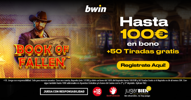 bwin_es's tweet photo. Regístrate, recibe hasta 100€ en bonos y 50 giros gratis. 🎉💰 ¡Sumérgete en un mundo de emocionantes juegos! 🌟🕹️