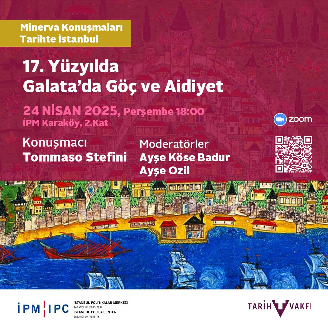 Tommaso Stefini (@agatommaso) on Twitter photo 📍İstanbul’daki meslektaşlara ve arkadaşlara:
24 Nisan Perşembe 18:00’de Minerva Han’da <a href="/MSCActions/">Marie Skłodowska-Curie Actions</a> MAKEFRA projem çerçevesinde 17. ve 18. yüzyıllarda Osmanlı’ya Avrupalı göçü ve vatandaşlığıyla ilgili araştırmamı sunacağım. Hepinizi beklerim! 📍İstanbul’daki meslektaşlara ve arkadaşlara:
24 Nisan Perşembe 18:00’de Minerva Han’da <a href="/MSCActions/">Marie Skłodowska-Curie Actions</a> MAKEFRA projem çerçevesinde 17. ve 18. yüzyıllarda Osmanlı’ya Avrupalı göçü ve vatandaşlığıyla ilgili araştırmamı sunacağım. Hepinizi beklerim!