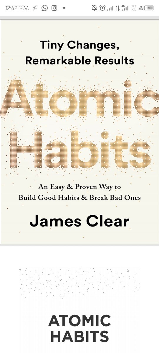 ◢ TRADING ADVICE: Learn not to trade 💱with your emotions. It will cost a lot . Read "ATOMIC HABITS" by James Clear.  If you have the time. Control your emotions ,change your habits . #books #TradingDeCriptos #CryptoTrading