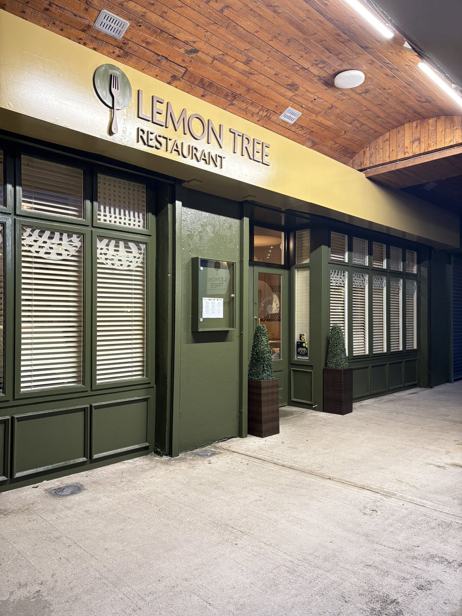 We've had a little glow-up! 

The Lemon Tree is now sporting some vibrant new coats of green, and we’re loving our freshly updated frontage. 💚🍋 

Few tables remaining over the Easter holidays. Book now and check out our new look for yourself. 

thelemontreerestaurant.com