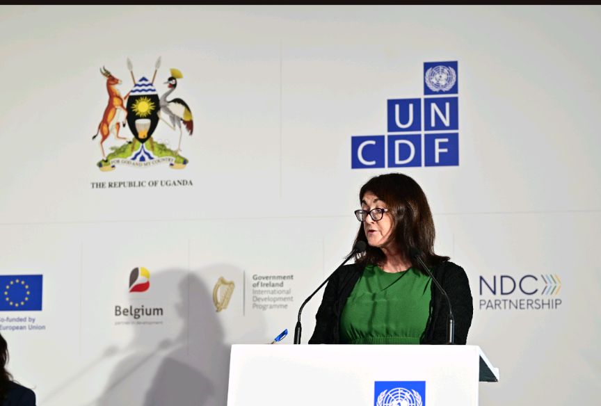 IrlEmbUganda's tweet photo. Ireland is proud to champion #LocallyLedAdaptation  ensuring that communities in Uganda lead the resilience journey. From cookstoves in Nwoya to irrigation in Kasese, #LoCAL is turning climate finance into local impact partnering with @DKinUganda @BelgiumInUganda @EUinUG @UNCDF https://t.co/RgqTApQQbI