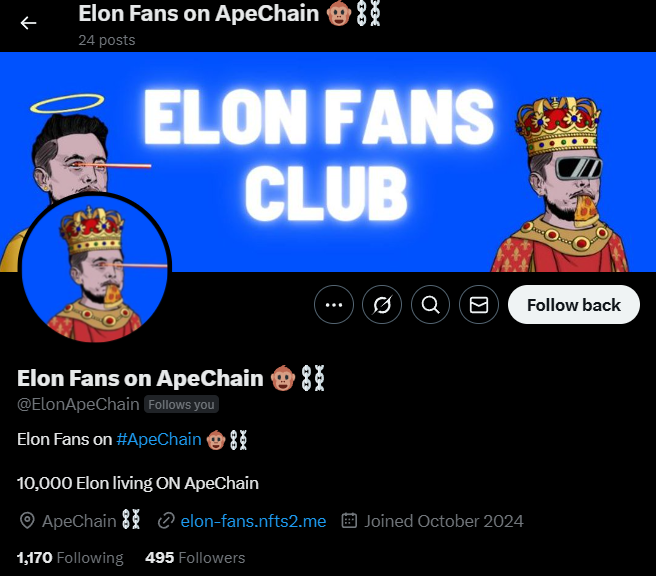 Elon Yacht Club tweet media