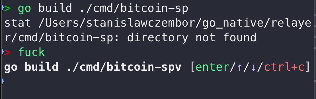 stanczembor's tweet photo. TIL about https://t.co/GAApxxujc0. It corrects typos in your previous command. Just type fuck (or whatever you configure it to). Saves a surprising amount of time and frustration ^^ https://t.co/ZAOhtbqGnU