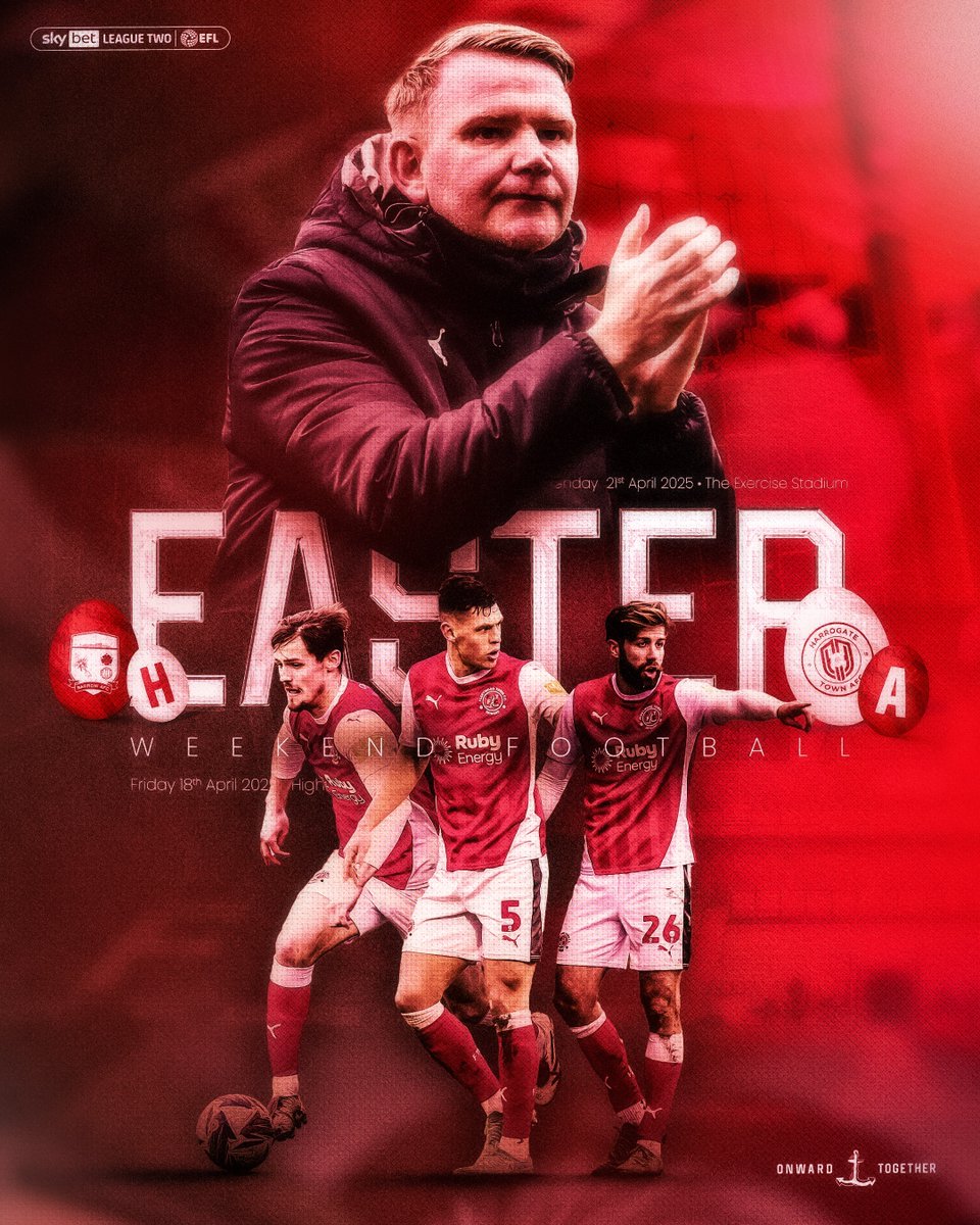 ftfc's tweet image. Two games. Four days. UP THE CODS ⚓️

#OnwardTogether