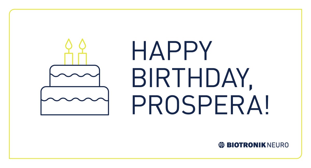Two years ago, #BIOTRONIKNeuro took an important step and introduced the Prospera® Spinal Cord Stimulation System. We’re looking forward to continued success as we further innovate to optimize SCS. #EmbraceLifeAgain