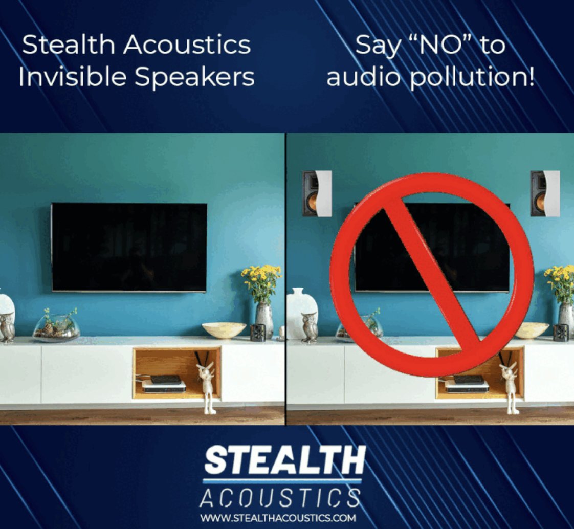 HTA Certified (@htacertified) on Twitter photo Do away with wall and ceiling acne! With <a href="/StealthAcoustic/">Stealth Acoustics</a> Invisible Speakers series, you can maintain clean lines and enjoy a more aesthetically pleasing, immersive audio experience.
bit.ly/3L70Vwo
#HTAcertified #AVtweeps #hometheater Do away with wall and ceiling acne! With <a href="/StealthAcoustic/">Stealth Acoustics</a> Invisible Speakers series, you can maintain clean lines and enjoy a more aesthetically pleasing, immersive audio experience.
bit.ly/3L70Vwo
#HTAcertified #AVtweeps #hometheater