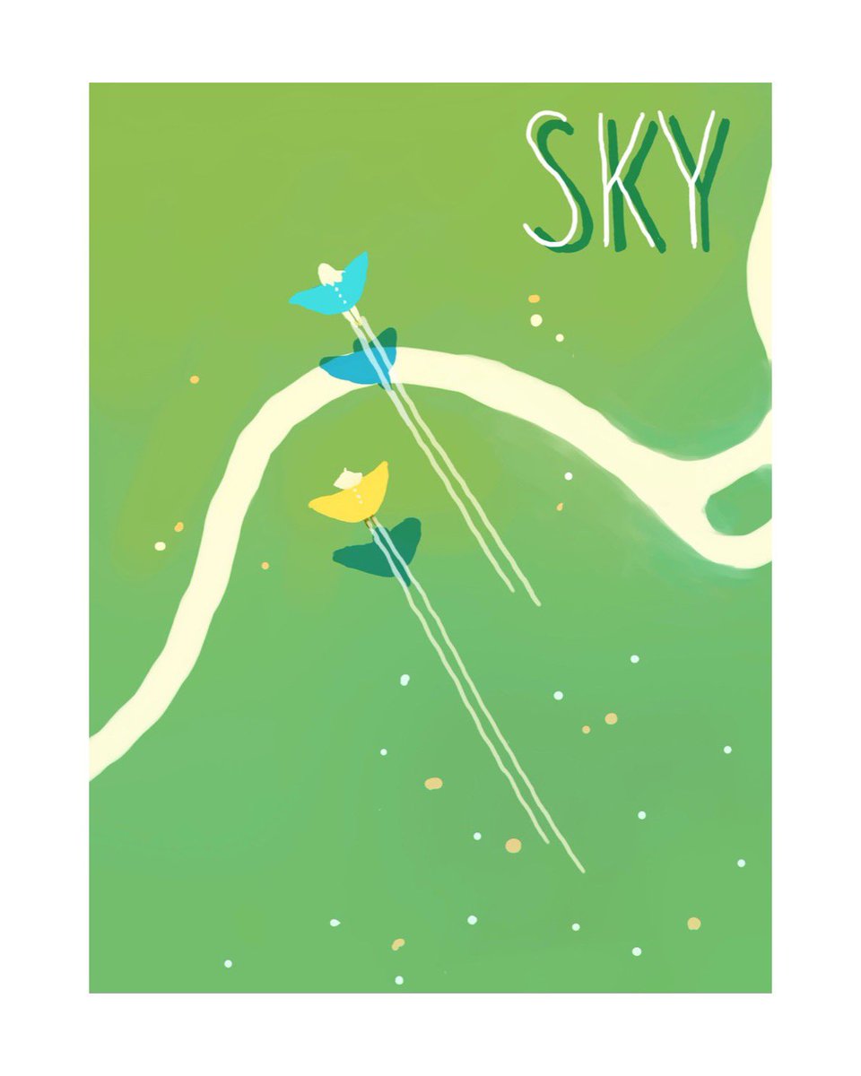kamachi_sky's tweet photo. のどかな昼下がりの草原

 #sky星を紡ぐ子どもたち
 #skyイラスト https://t.co/kXNIkFA9KZ