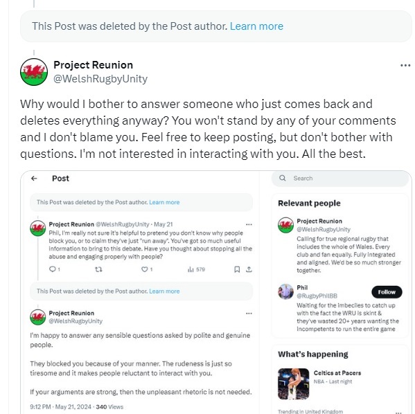 Project Reunion tweet media