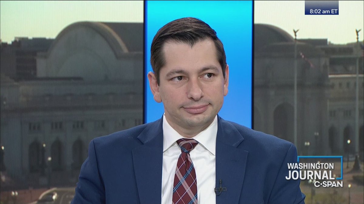 Washington Journal (@cspanwj) on Twitter photo Joining us this morning is Heritage Foundation's Andres Martinez Fernandez (<a href="/AndresMartFern/">Andrés Martínez-Fernández</a>) to discuss Trump Administration deportation policies and proposed use of the U.S. military to secure the border with Mexico.
LIVE: tinyurl.com/5d5vasap Joining us this morning is Heritage Foundation's Andres Martinez Fernandez (<a href="/AndresMartFern/">Andrés Martínez-Fernández</a>) to discuss Trump Administration deportation policies and proposed use of the U.S. military to secure the border with Mexico.
LIVE: tinyurl.com/5d5vasap