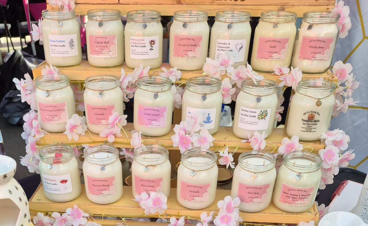 eve_bees's tweet image. Only available online! 
All of our soy wax candles have been reduced to clear.
Once they've gone, they've gone, so don't miss out.
gill-evehoneybees.co.uk 

#LincsConnect #thecraftersuk 
#reduced #reducedtoclear #candles #soywax #fragrance