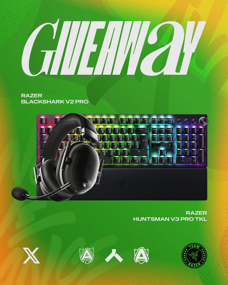Alliance (@thealliancegg) on Twitter photo Capping off our anniversary week is none other than our longest standing sponsor <a href="/TeamRazer/">Team RฮZฮR</a>!๐คฉ
To enter:
๐ซต Follow <a href="/TeamRazer/">Team RฮZฮR</a> & <a href="/theAllianceGG/">Alliance</a>
๐ Repost
Giveaway ends April 20, 2025, 23:59PM CEST
๐ Check out our Facebook and IG for more anniversary gifts from the best gear Capping off our anniversary week is none other than our longest standing sponsor <a href="/TeamRazer/">Team RฮZฮR</a>!๐คฉ
To enter:
๐ซต Follow <a href="/TeamRazer/">Team RฮZฮR</a> & <a href="/theAllianceGG/">Alliance</a>
๐ Repost
Giveaway ends April 20, 2025, 23:59PM CEST
๐ Check out our Facebook and IG for more anniversary gifts from the best gear