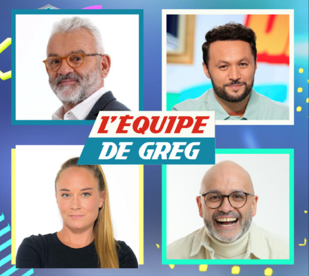 L'ÉQUIPE de Greg (@lequipedegreg) on Twitter photo 🎙️LES CHRONIQUEURS DU JOUR🎙️
Autour de <a href="/GregoryAscher/">Grégory Ascher</a> dès 18h20 :
Olivier Rouyer
<a href="/KarimBennani_/">Karim Bennani</a>
<a href="/CLorgere/">Charlotte Lorgeré</a>
Yoann Riou
<a href="/AliciaDauby3/">Alicia Dauby</a> et <a href="/RaphaelSebaoun/">Raphael Sebaoun</a> pour les infos foot⚽️
<a href="/Adri_Courouble/">Adrien Courouble</a> sera là pour le "Pourquoi" et <a href="/antoine_pino/">Pino</a> pour le Petit Filet 😂
#EDG 🎙️LES CHRONIQUEURS DU JOUR🎙️
Autour de <a href="/GregoryAscher/">Grégory Ascher</a> dès 18h20 :
Olivier Rouyer
<a href="/KarimBennani_/">Karim Bennani</a>
<a href="/CLorgere/">Charlotte Lorgeré</a>
Yoann Riou
<a href="/AliciaDauby3/">Alicia Dauby</a> et <a href="/RaphaelSebaoun/">Raphael Sebaoun</a> pour les infos foot⚽️
<a href="/Adri_Courouble/">Adrien Courouble</a> sera là pour le "Pourquoi" et <a href="/antoine_pino/">Pino</a> pour le Petit Filet 😂
#EDG