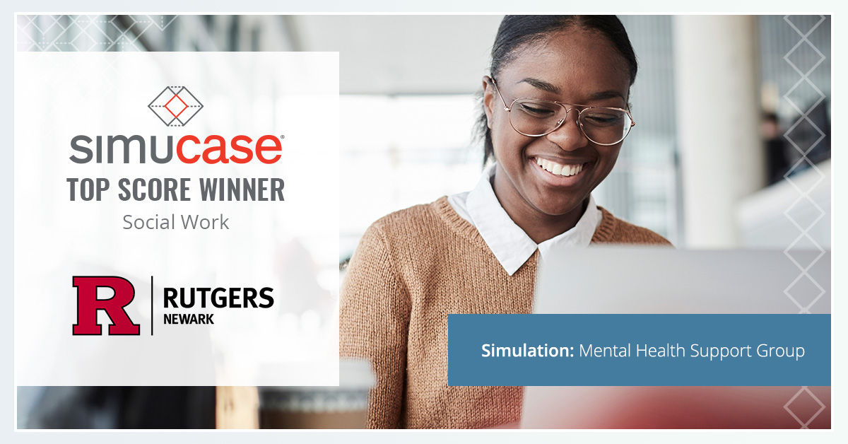 Simucase (@simucase) on Twitter photo Congratulations from the Simucase team to <a href="/Rutgers_Newark/">Rutgers University-Newark</a> and their social work program, the top score winner for our Social Work cases this week on #simucase!🥇GO #socialworkstudent #SocWorkEd #AnchorInstitution #InandOfNewark Congratulations from the Simucase team to <a href="/Rutgers_Newark/">Rutgers University-Newark</a> and their social work program, the top score winner for our Social Work cases this week on #simucase!🥇GO #socialworkstudent #SocWorkEd #AnchorInstitution #InandOfNewark