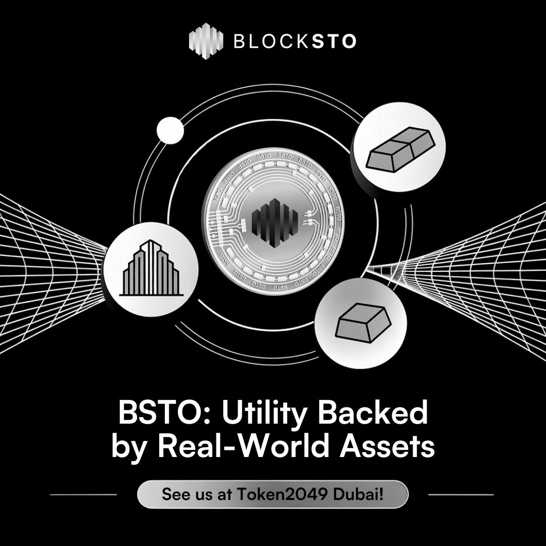 blocksto_ai's tweet photo. What if your token represented real value - not hype?

BSTO is a utility token backed by real-world assets like real estate and commodities. Designed for compliance, built for stability, and governed by DAO.

Meet us at #TOKEN2049 Dubai (Apr 30–May 1).
Let’s talk in Dubai. https://t.co/XgnBfcdm9M