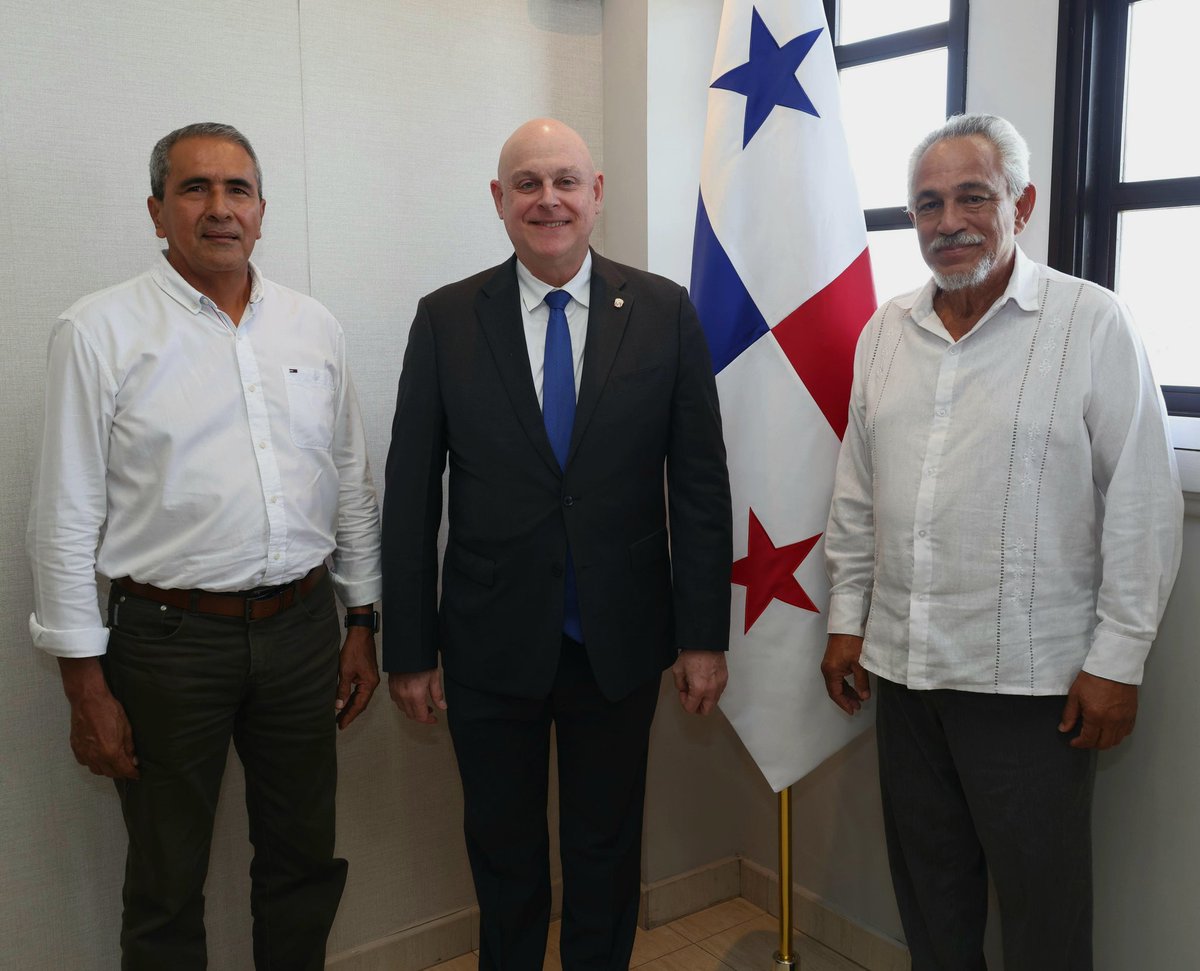 Exploramos oportunidades de cooperación internacional en beneficio del Instituto Nacional de Agricultura (INA) en <a href="/CancilleriaPma/">Cancillería de Panamá</a>, con los profesores Julio Mela y Víctor Medina. Identificamos programas de apoyo a nuestra principal institución de formación agrícola.
<a href="/radioanconpa/">Radio Ancón</a>