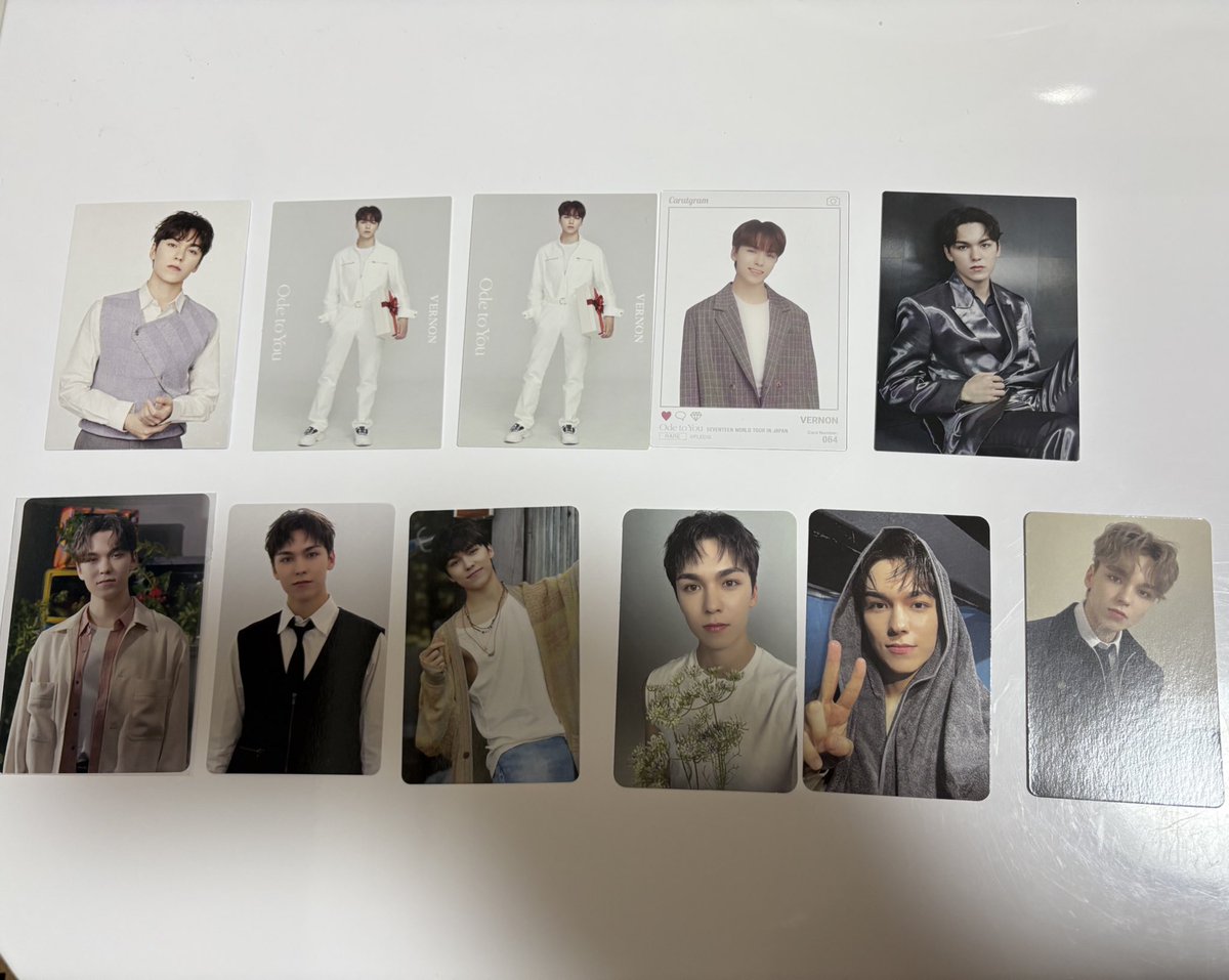 ____gksnfs2's tweet photo. SEVENTEEN セブチ 過去 トレカ 交換

«譲» ドギョム スングァン バーノン 

«求»ウォヌ ジョンハン

大阪 4/27 ペンミ 手渡し優先 郵送も可

同種希望ですが異種も検討します！
お気軽にお声掛けください🙇🏻‍♀️

#SEVENTEEN  #セブチ交換  #過去トレカ https://t.co/WSh8g0v2s1