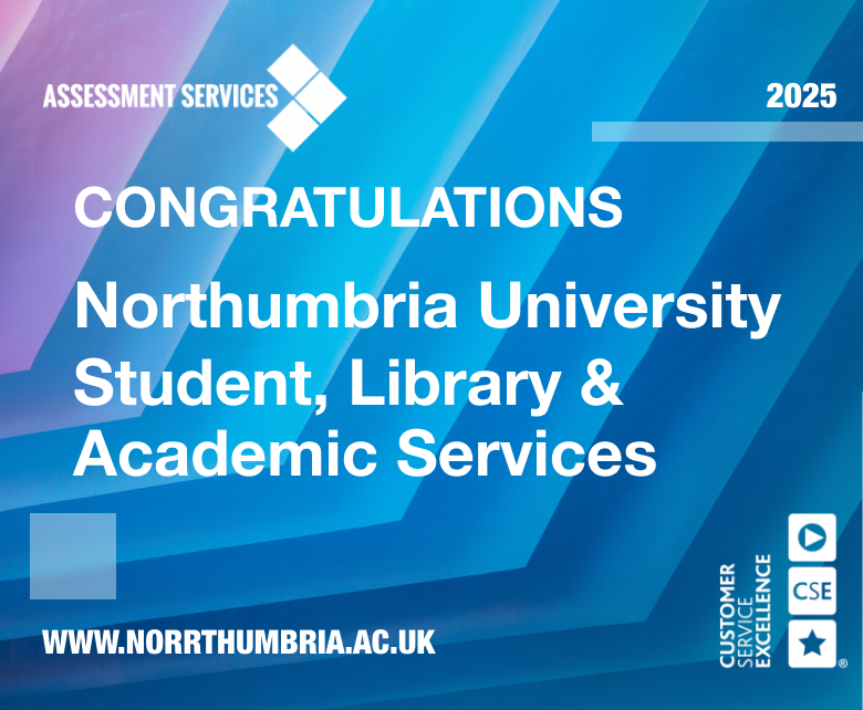 Assessment Services (@assessmentserve) on Twitter photo We are delighted to announce that <a href="/NorthumbriaUni/">Northumbria Uni</a> Student, Library and Academic Services has been awarded the Customer Service Excellence Standard at their recent three-year review assessment. Congratulations on your achievement.
#customerservice
#customerserviceexcellence We are delighted to announce that <a href="/NorthumbriaUni/">Northumbria Uni</a> Student, Library and Academic Services has been awarded the Customer Service Excellence Standard at their recent three-year review assessment. Congratulations on your achievement.
#customerservice
#customerserviceexcellence