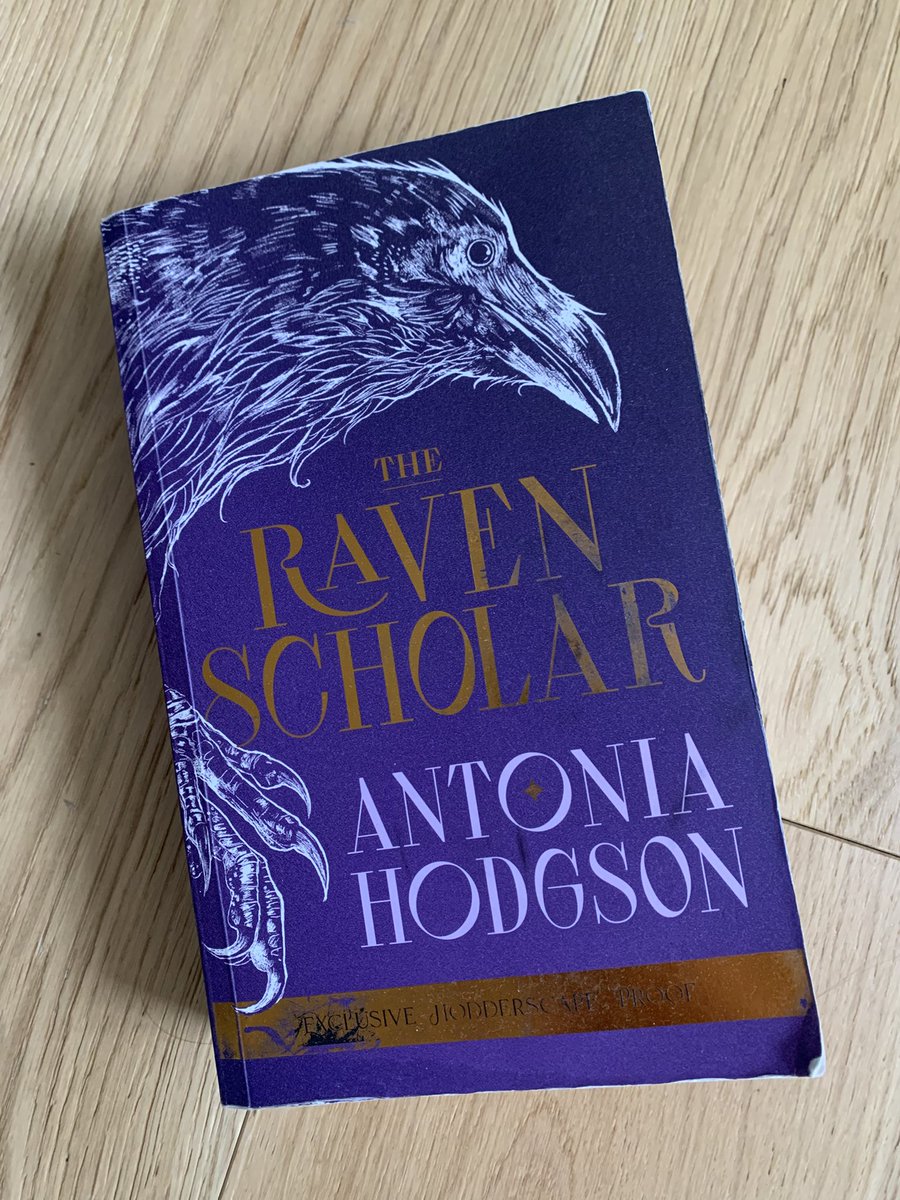 Happy publication day <a href="/AntoniaHodgson/">Antonia Hodgson</a> 👏🏻😁🥂 The amazing #TheRavenScholar - first in a new series!!  <a href="/hodderscape/">Hodderscape</a>