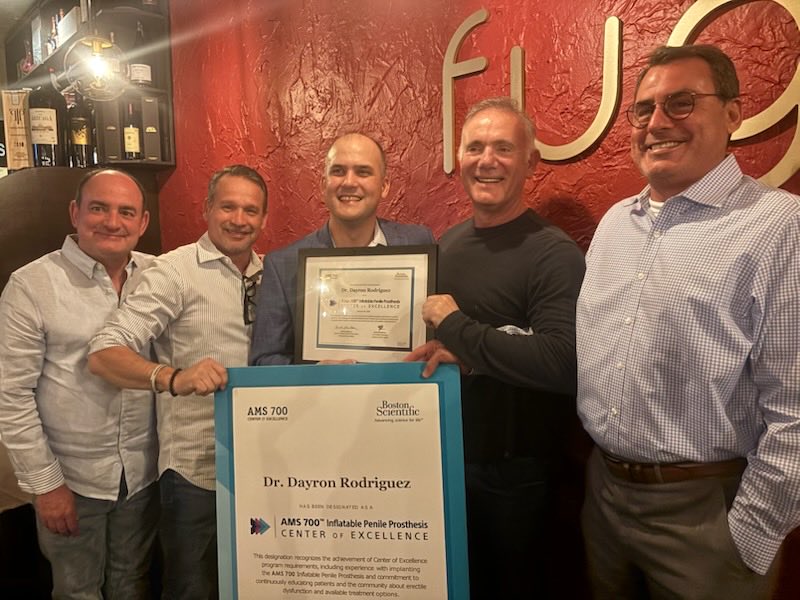 Probably only Urology Practice in the world with 2 BSCI implant centers of excellence. Super proud! Congratulations Dr. Rodriguez