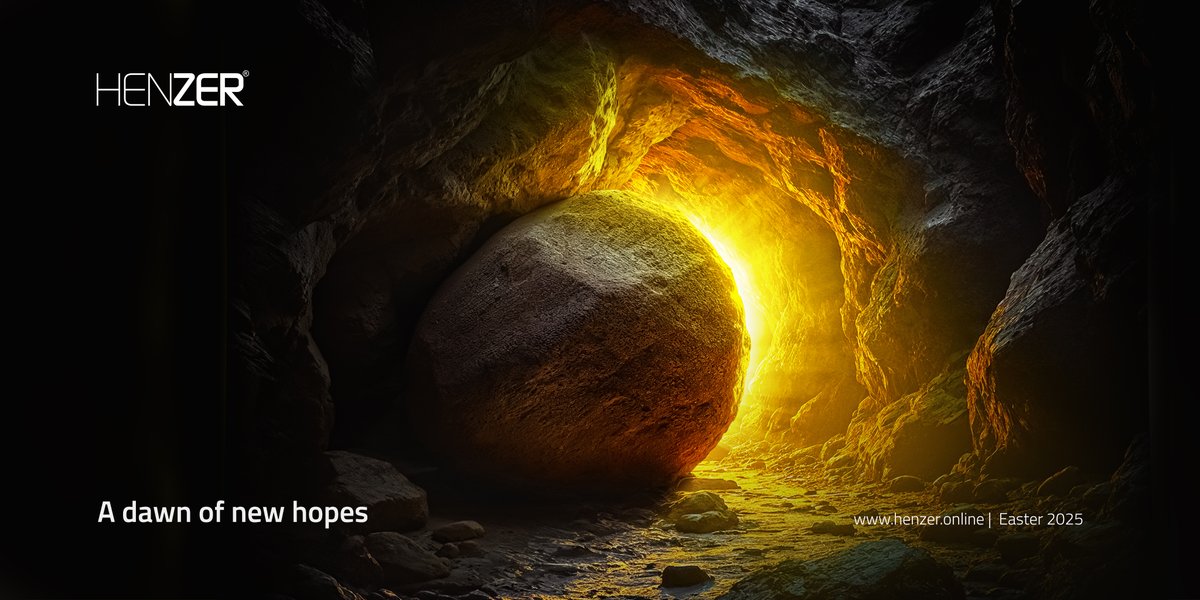 HenzerOnline's tweet photo. As Easter dawns upon us, may our hearts embrace new beginnings, renewed hope, and endless possibilities. Wishing you a joyful Easter filled with inspiration and dreams.
.
.
.
#Henzer #Easter #NewBeginnings #SpringRenewal #EasterBlessings #SeasonOfHope https://t.co/zDjp68zF93