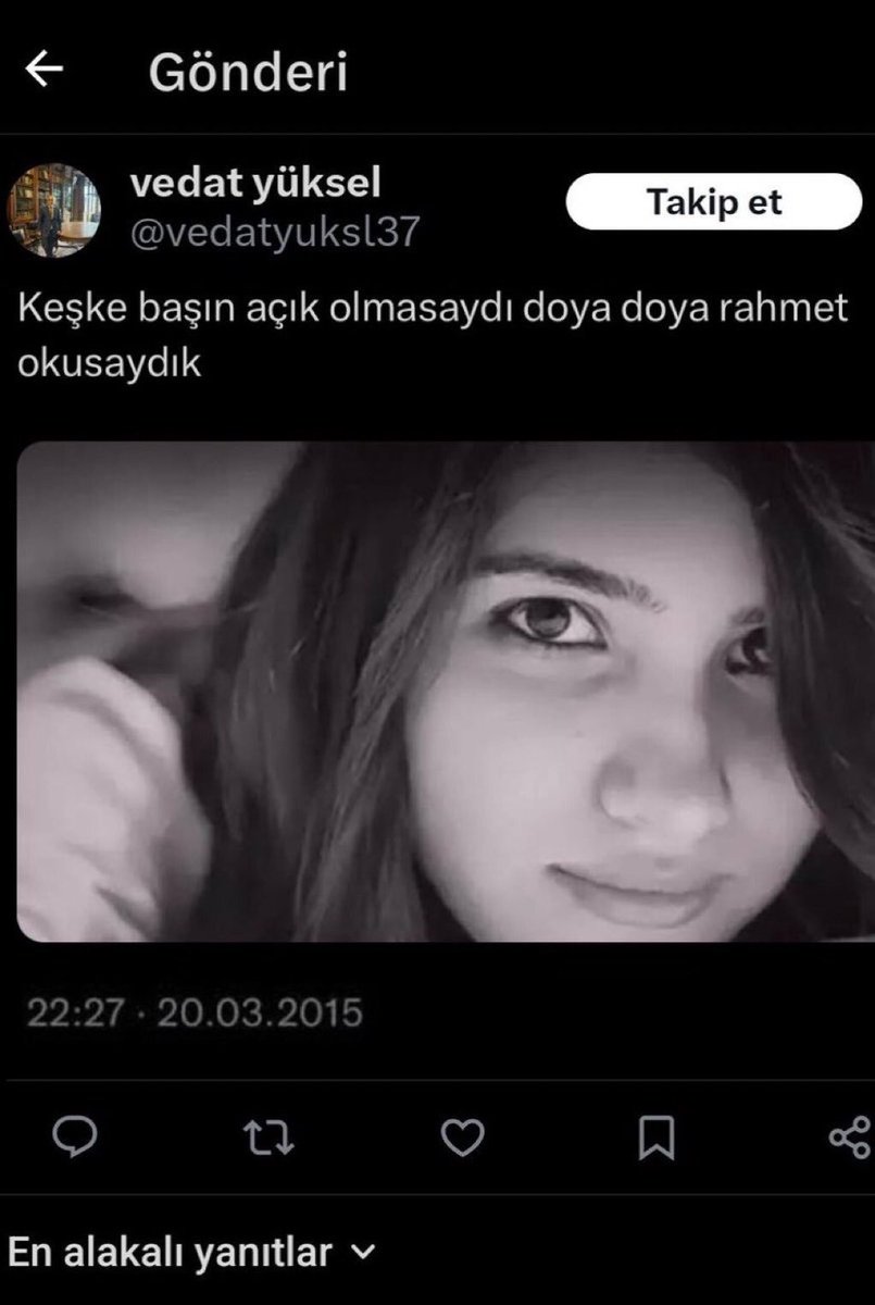 Şehremini Anadolu Lisesi'nde öğrencileri tehdit eden müdür yardımcısı Vedat Yüksel'in, 2015'te Özgecan Aslan hakkında yaptığı bir paylaşım ortaya çıktı: