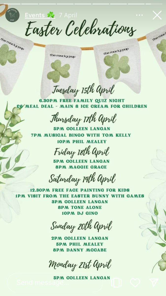 Excited for a couple of gigs at The Pup this Easter weekend. Great atmosphere, good laughs and a top crowd. 😊