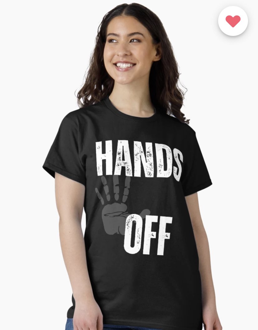 Ashraf10tz's tweet photo. Hands off tshirt🤩
#redbubble #amazon #zazzle
#Shoponline#onlinetshirts#trendshirts#trendclothes https://t.co/tcpShLOZto