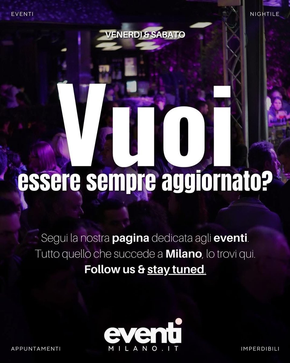 Eventi Milano tweet media