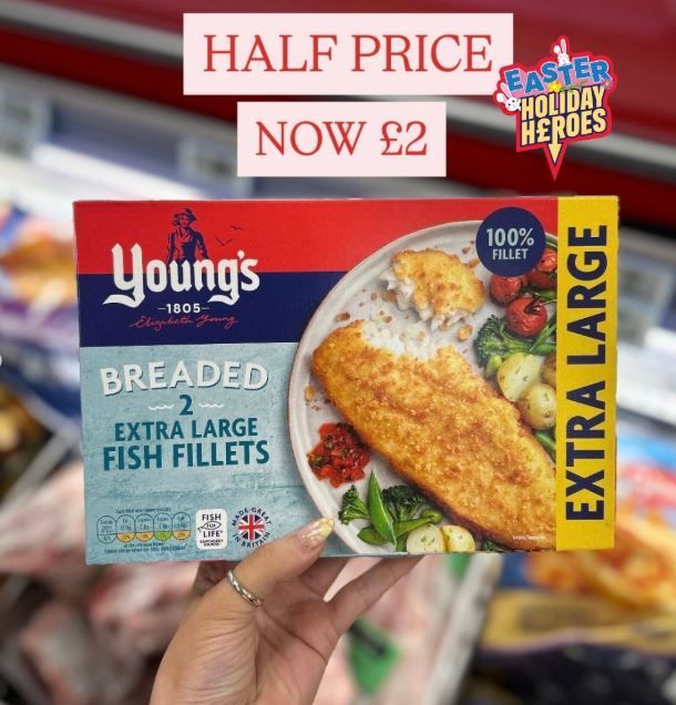 DON'T MISS THESE OFFERS! 🏃 

Get Easter ready with these amazing HALF PRICE offers from Iceland Foods!🐣

You better be fast, offer ends 21.04.25