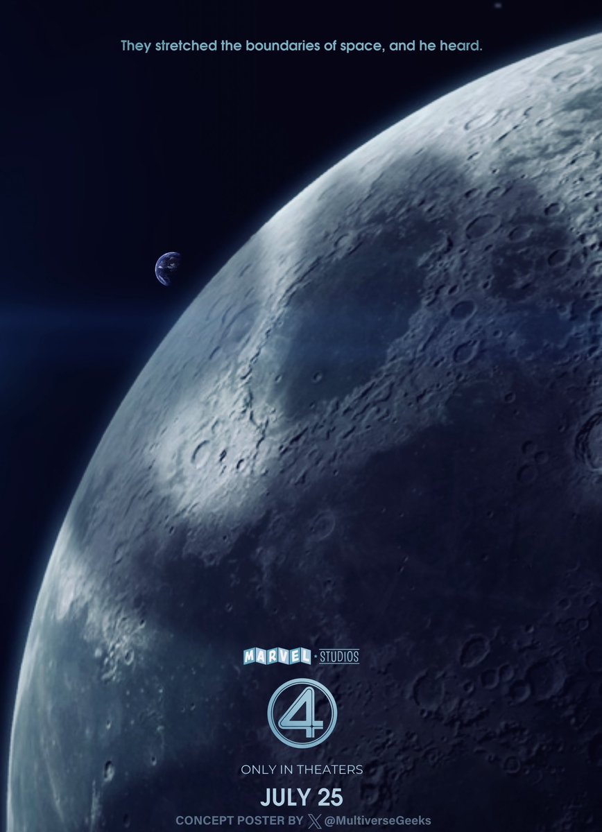 MultiverseGeeks's tweet image. Here’s my newest poster for @MarvelStudios #FantasticFourFirstSteps! Wanted to tease the big guy himself, with this one!

#digitalart