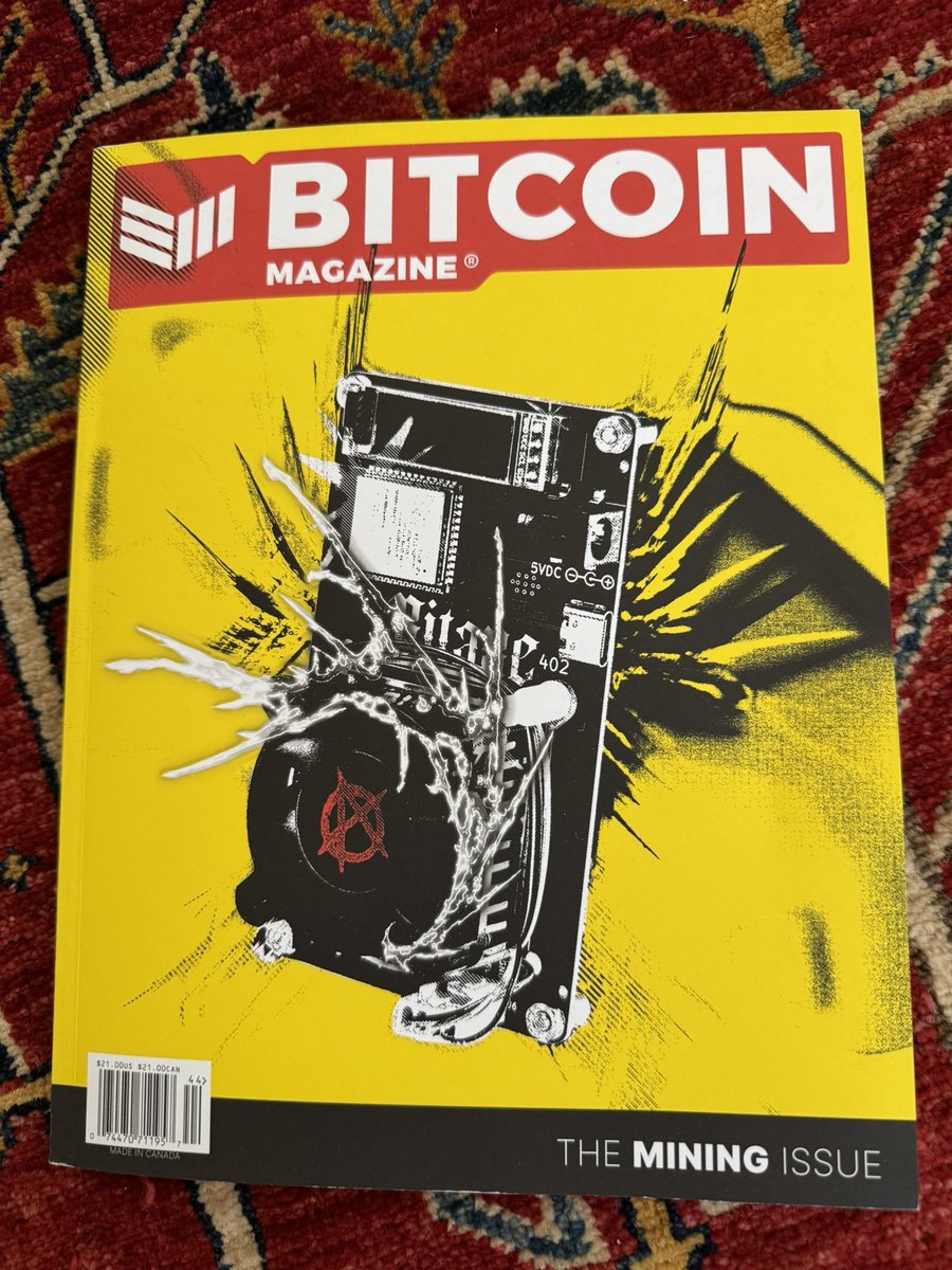 Good morning.

Drop a like if this is the hardest magazine cover you've ever seen.