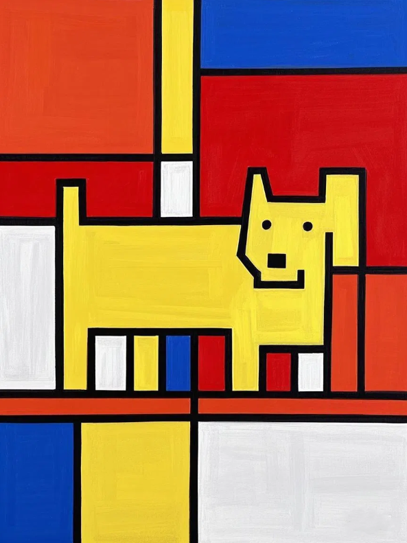 Grids and frameworks are not constraints but the medium through which he articulates himself.