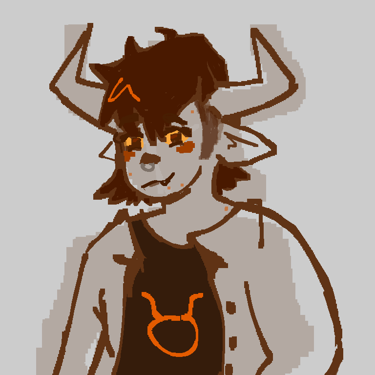 FairzFrightz's tweet photo. I'm dogsitting heres a Tavros doodle 🔥🔥 https://t.co/UzHG7yvJBw