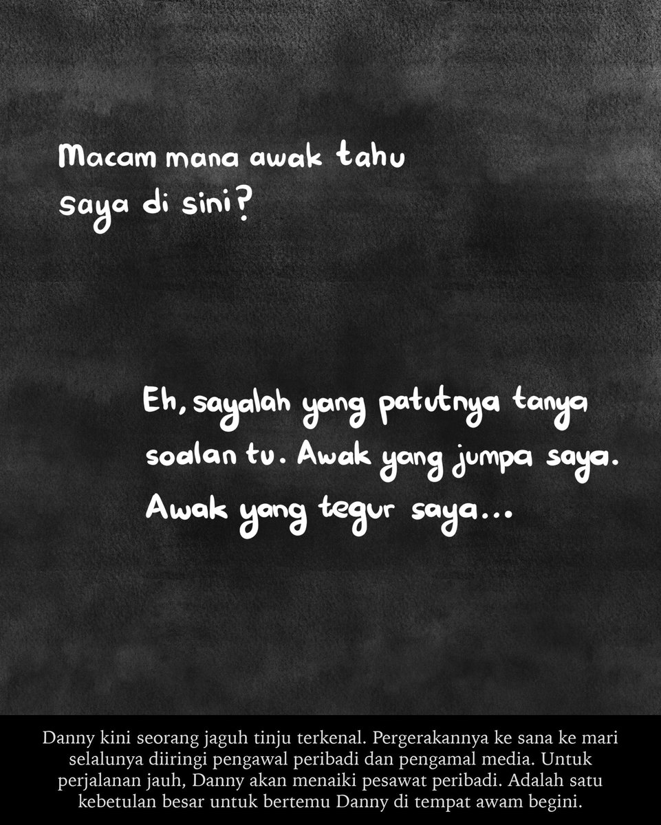 itsteme's tweet photo. Buku Rahsia Danny nanti boleh dibaca tanpa perlu baca Bayang Sofea terlebih dahulu. Buku ini, cerita yang berbeza.
Namun, buat pembaca Bayang Sofea, akan ada beberapa adegan ringkas yang muncul dalam kedua-dua buku yang bakal memberikan persepsi yang lain akan kemunculan Danny dalam hidup Sofea.
Salah satunya adalah adegan pertemuan Danny dan Sofea di lapangan terbang ini.
•14 HARI LAGI•
•1 MEI 2025•
•TERHAD 10,000 NASKHAH PRE-ORDER•
•HADIAH & BOOK BADGE TERHAD•
#RahsiaDanny #PBAKL2025