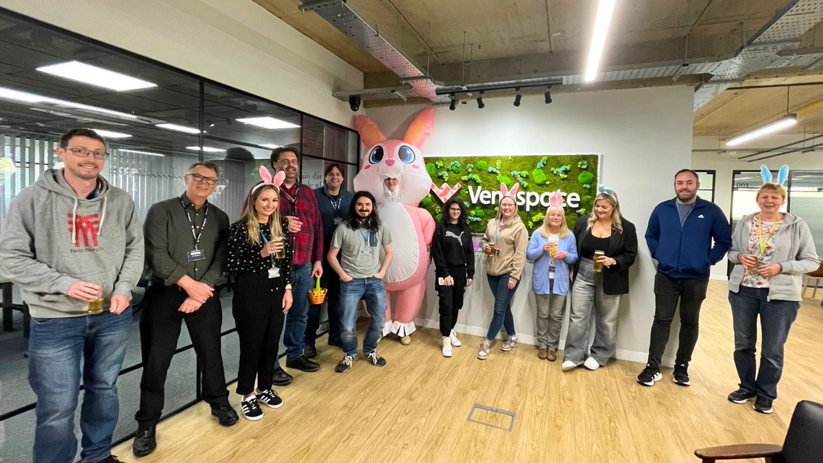 Venaspace's tweet photo. Hoppy Easter from Venaspace Plymouth, The Apex! 🐣 

Huge thanks to Matty Ash for being an egg-cellent Easter Bunny at our first hunt! 🐰 

Wishing everyone a joyful long weekend! 🌼

#Plymouth #EasterFun #EasterBunny #CommunitySpirit #Venaspace https://t.co/xYkeDwwSAF