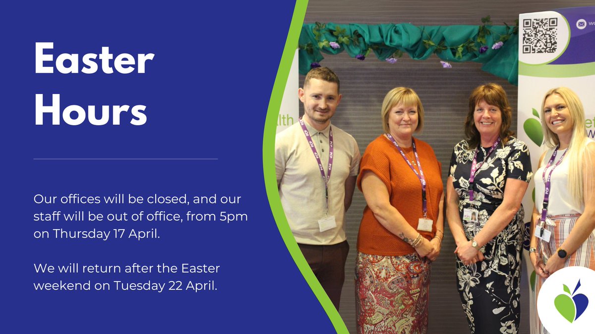 Our staff will be out of office over the Easter weekend 💙

We will be out of office from 5pm on Thursday 17 April, and will return on Tuesday 22 April.

We hope you all enjoy your long weekend 💚