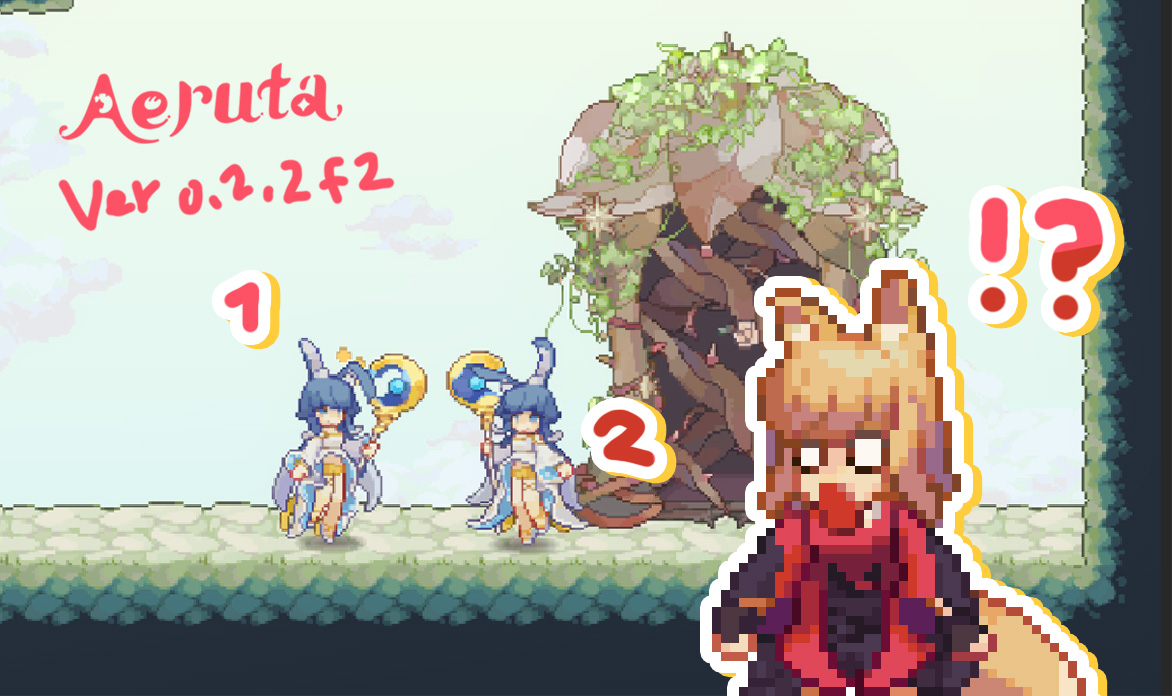🛠️Update time for #Aeruta !   🦊⛑️🍞

No more Shadow Clone Technique from the goddesses in this version!
(Yep, that was a bug...💥 )
store.steampowered.com/news/app/22867…