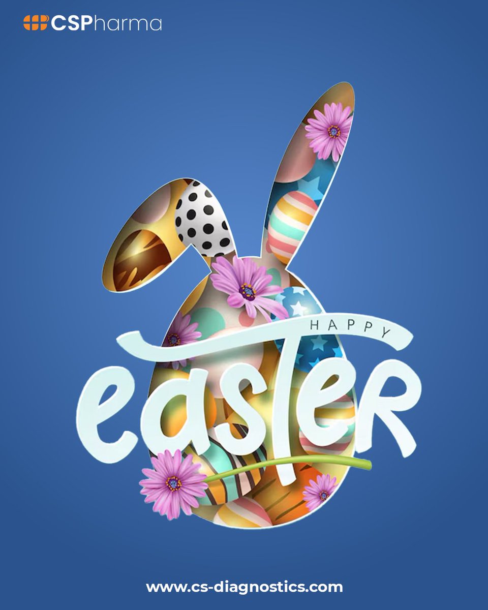 CSDPharma's tweet photo. Eine Jahreszeit der neuen Chancen und der frischen Energie. Genießen Sie die Feiertage! Frohe Ostern- Euer Team der CSPharma. https://t.co/p18vyJEzGJ