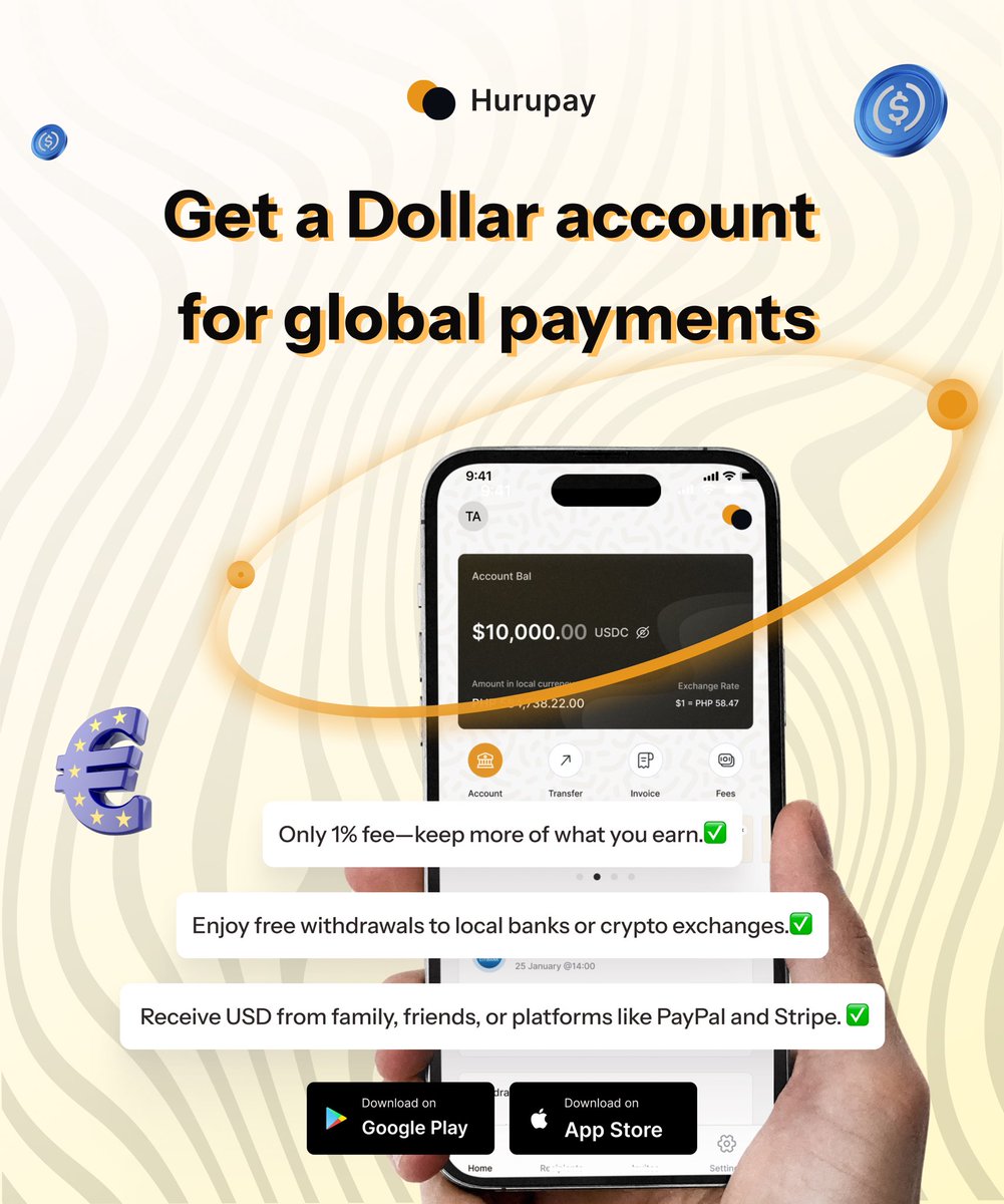 _iamgee's tweet image. Why @HurupayApp? 

Well, if you are tired of high fees, dealing with global payments &amp;amp; crypto, I'm sure you'll love this!

Find out why #hurupay stands out in the thread below. 👇

#Freelancer #Web3 #BuildOnBase