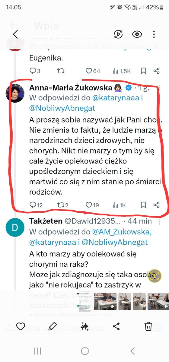 Łukasz Socha (@lukaszsochapl) on Twitter photo Szanowna posłanko <a href="/AM_Zukowska/">Anna-Maria Żukowska 💁🏻♀️</a>. Tak się składa, że ja jestem takim już 30 paroletnim "dzieckiem". Ciężko upośledzonym fizycznie ponad 30 letnim "dzieckiem". Mimo tej niepełnosprawności jakoś sobie radzę. Skończyłem szkołę, studia. Zawsze z wysokimi wynikami. Kilka dni po obronie Szanowna posłanko <a href="/AM_Zukowska/">Anna-Maria Żukowska 💁🏻♀️</a>. Tak się składa, że ja jestem takim już 30 paroletnim "dzieckiem". Ciężko upośledzonym fizycznie ponad 30 letnim "dzieckiem". Mimo tej niepełnosprawności jakoś sobie radzę. Skończyłem szkołę, studia. Zawsze z wysokimi wynikami. Kilka dni po obronie